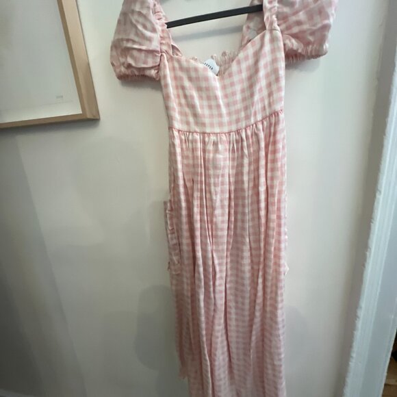 Sleeper Picnic Dress in Pink Gingham - Picture 7 of 12